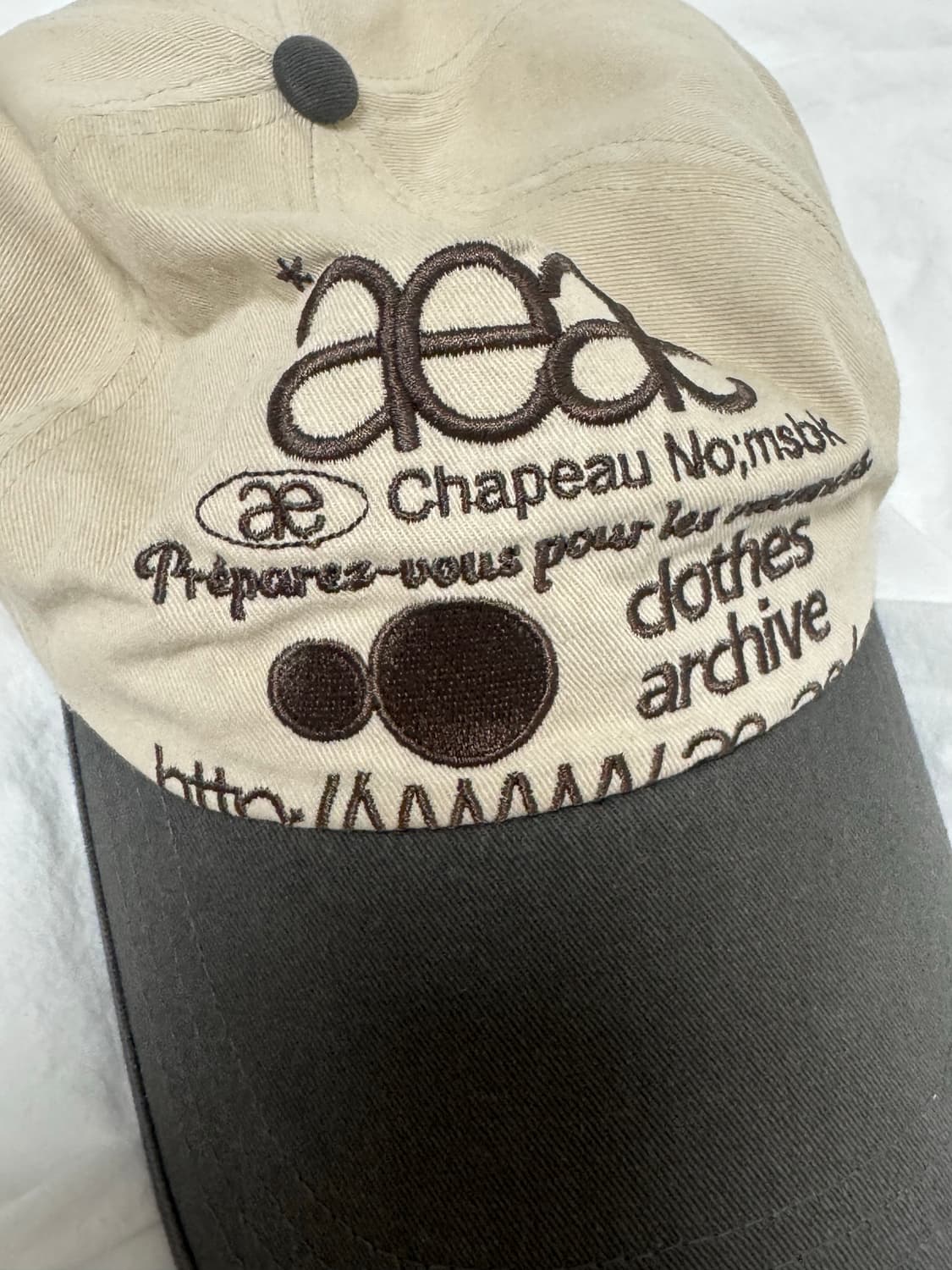 aeae 에이이에이이 볼캡 상품이미지2