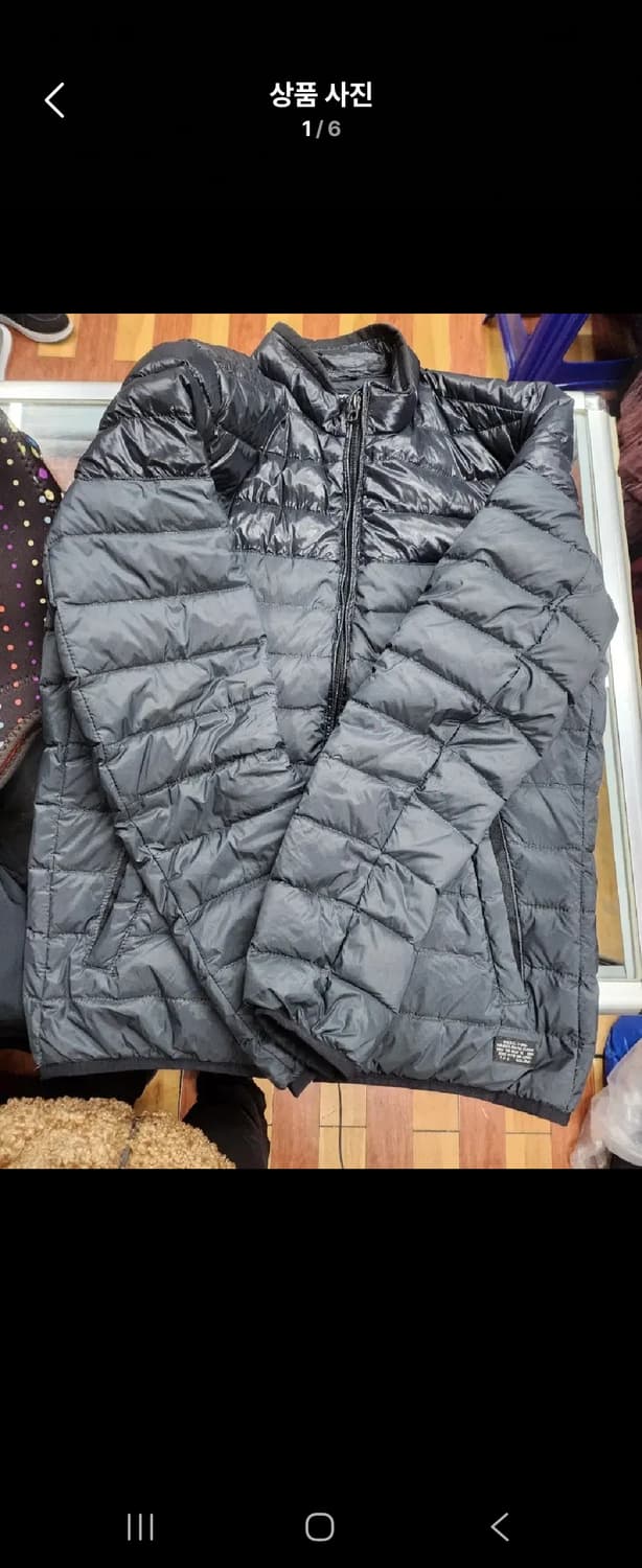 디젤인더스트리 경량패딩 상품이미지1