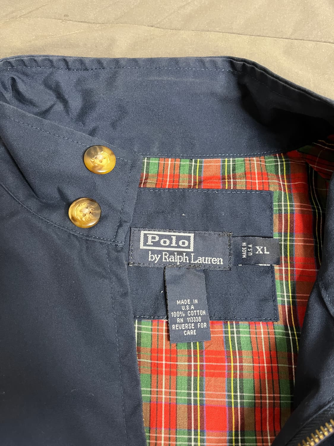 폴로랄프로렌 빈티지 해링턴 자켓 상품이미지2