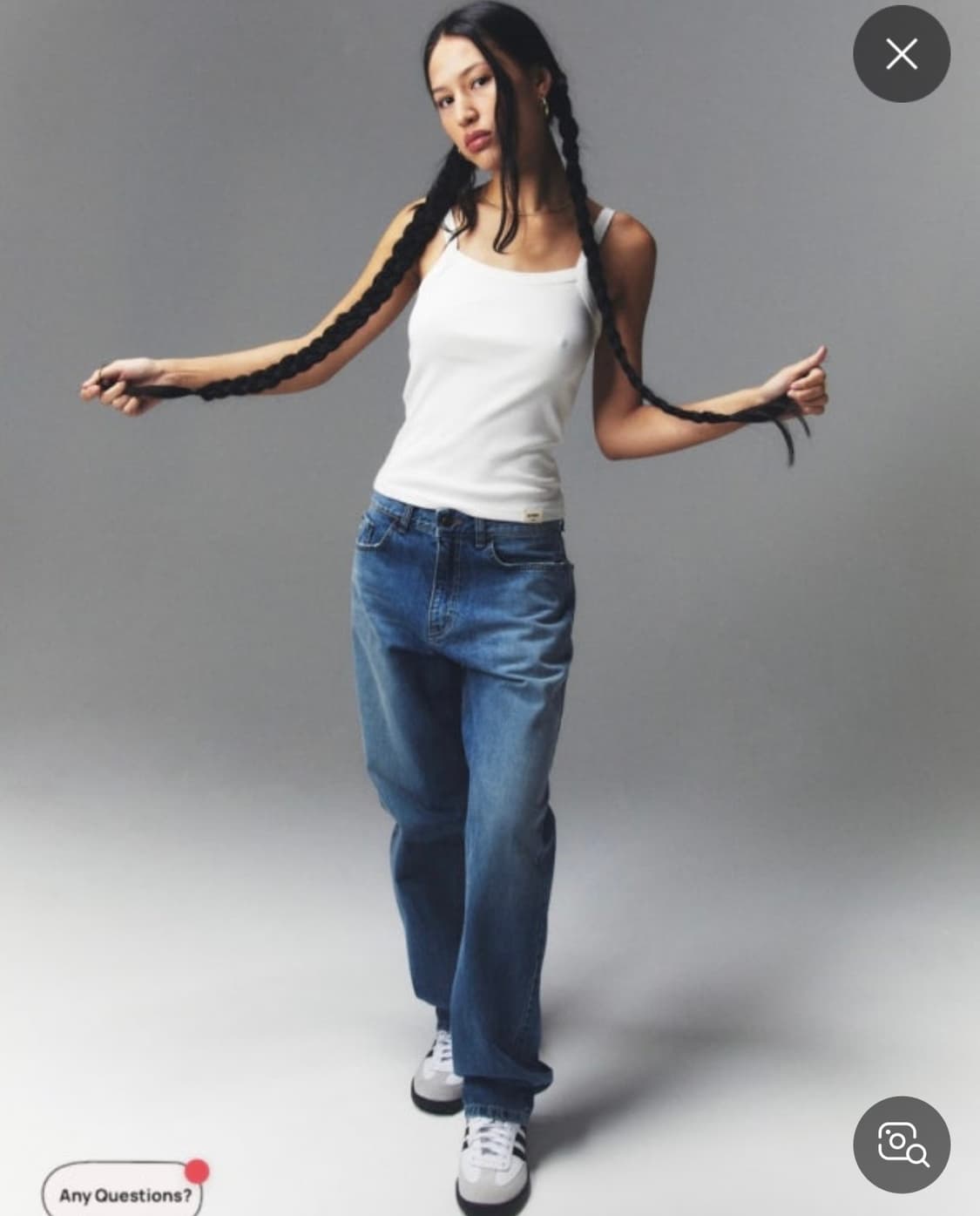 글로니 93MID-RISE LOOSE FIT JEANS (L) 상품이미지1