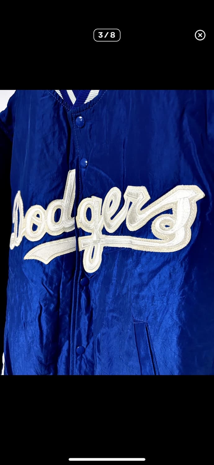 스타터 90's LA다저스 바시티 자켓 상품이미지3