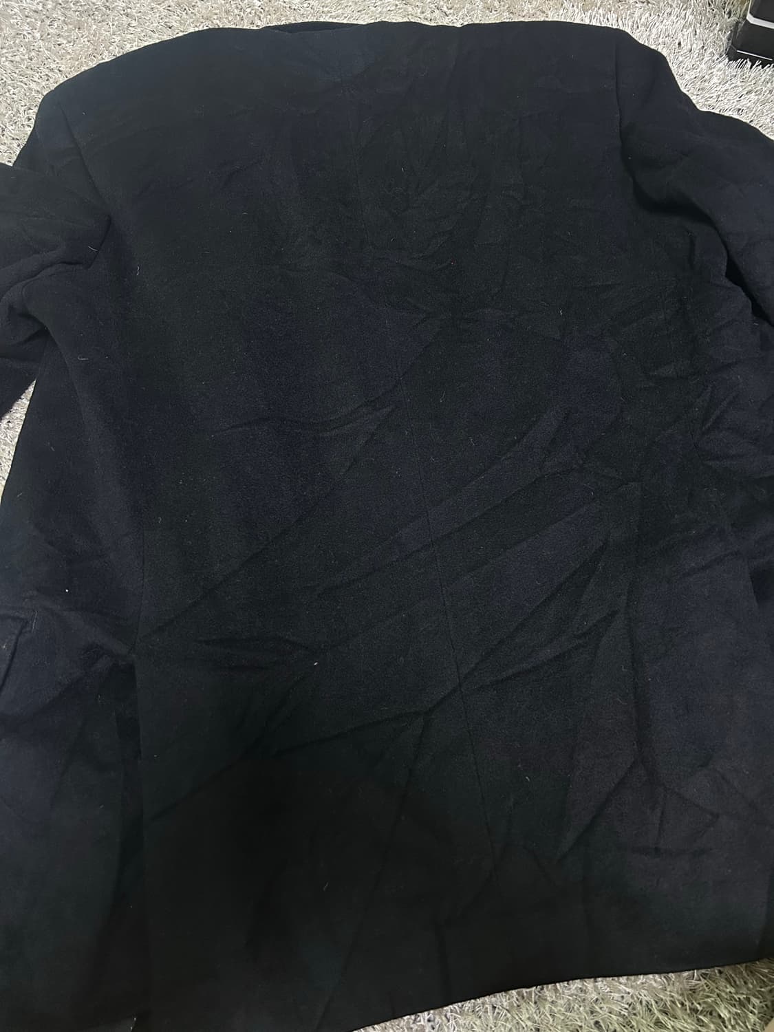 캐시미어100프로 더블블레이저 사이즈 105~110 상품이미지7