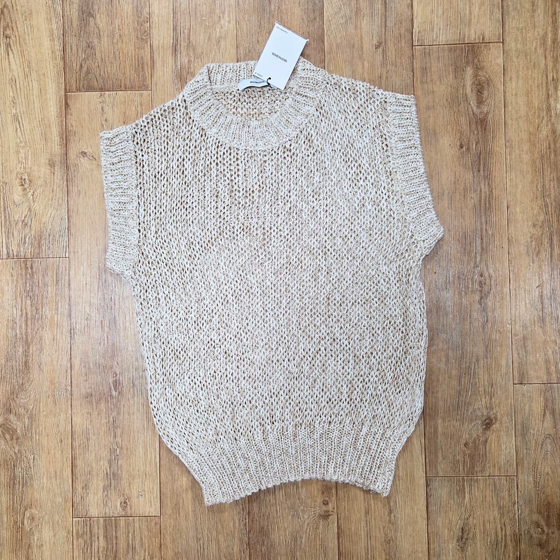 몽돌(MONGDOL) 네트 베스트니트 프리사이즈 새상품 상품이미지4