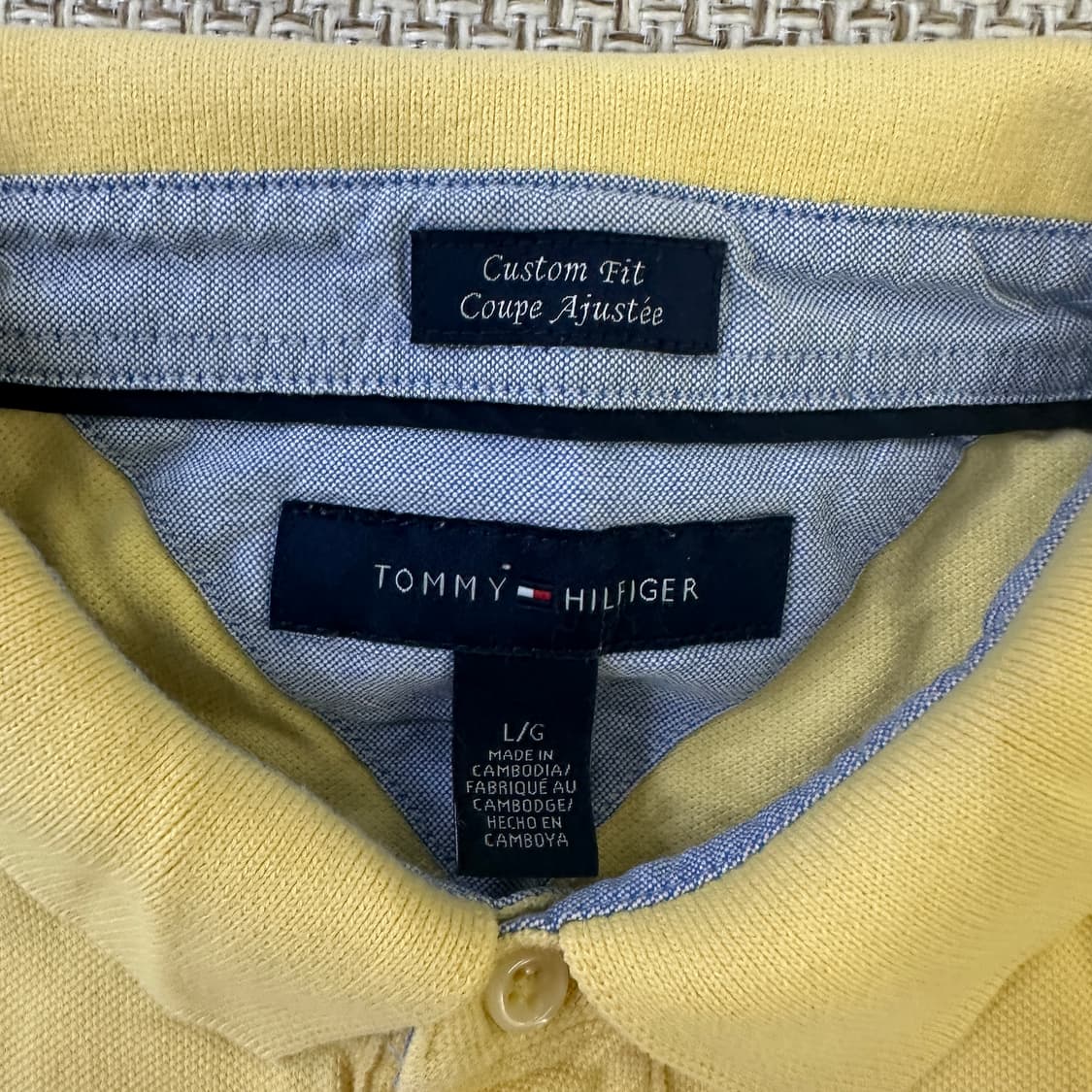 L 타미힐피거 반팔 폴로 카라티 0410D 상품이미지2