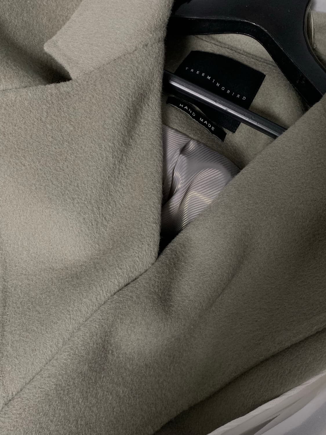 트리밍버드 long coat 카키그레이(구버전) 상품이미지2