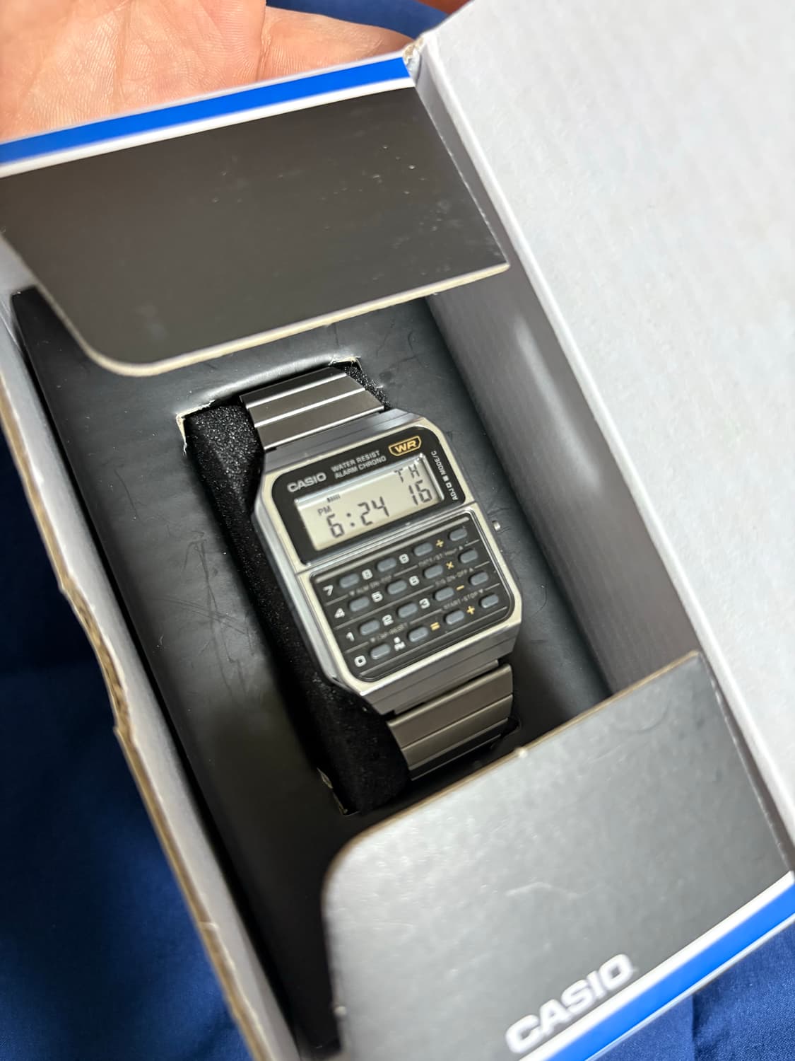 카시오 데이터뱅크 CA500WE 풀박스,보증서 상품이미지1