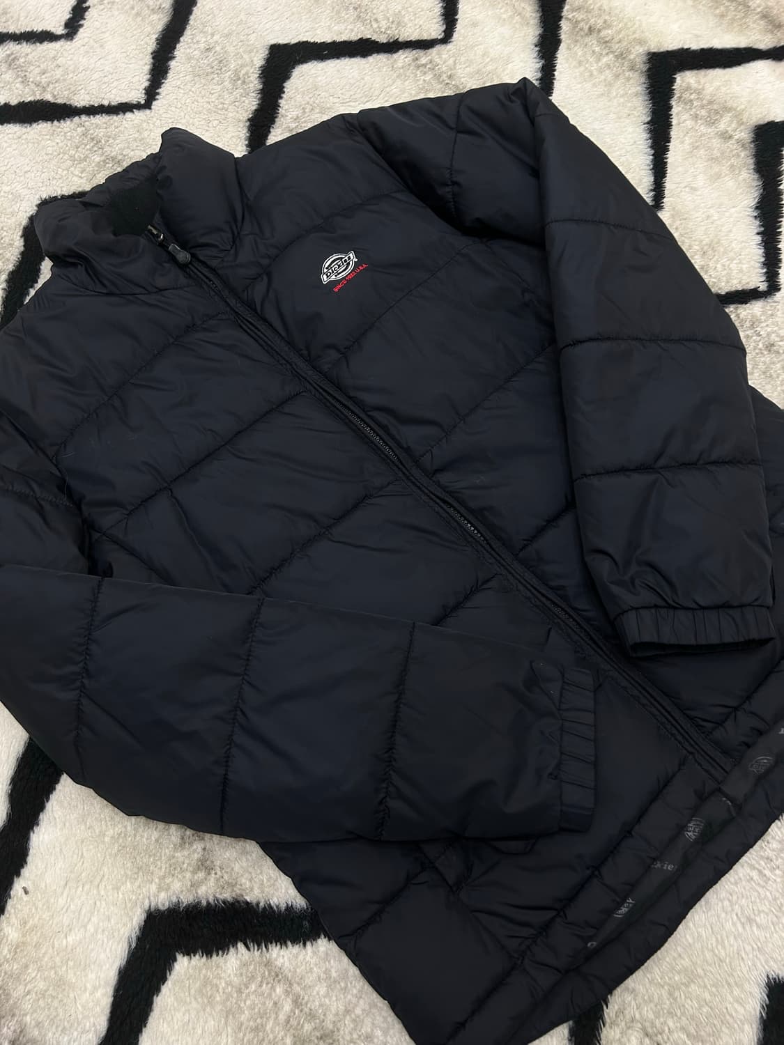[S]디키즈 경량 패딩 자켓/블랙 상품이미지2