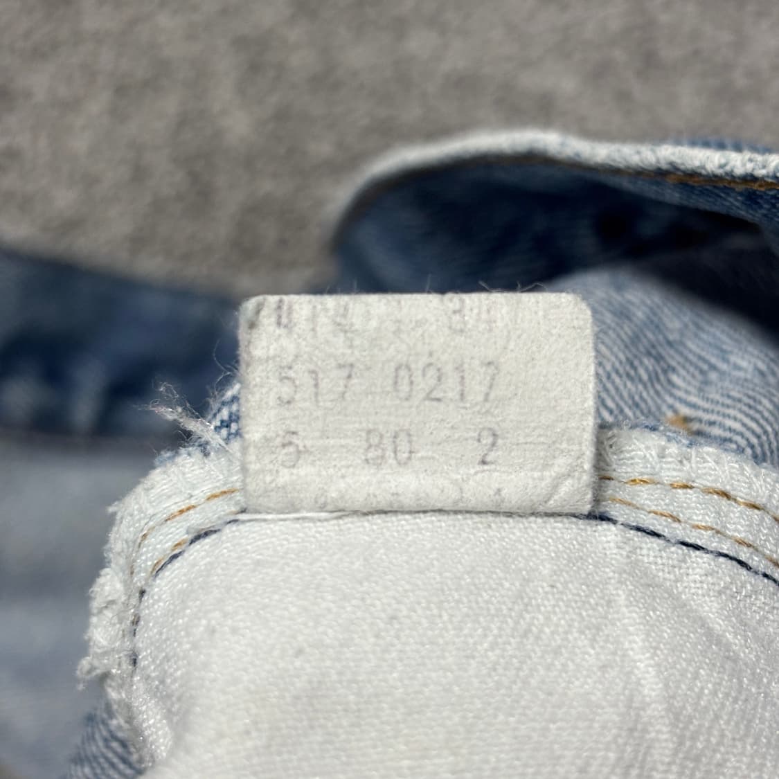 80s 빈티지 리바이스 517 66 후기 허리45.5cm 상품이미지9