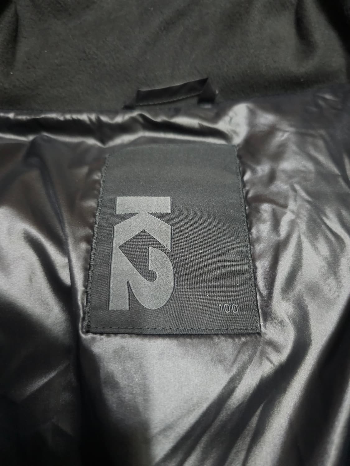 K2 블랙 여성 구스다운 패딩 점퍼 상품이미지6