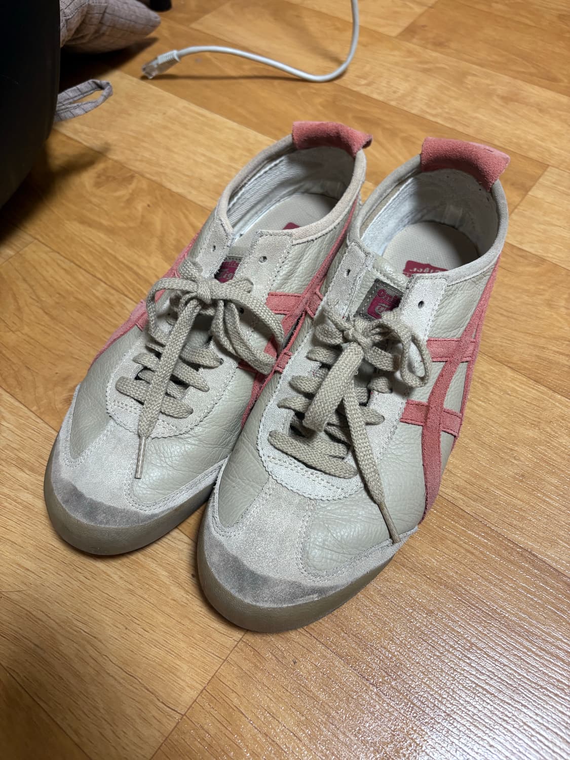 오니츠카 타이거 베이지 핑크 66 베이지 핑크 280 상품이미지1