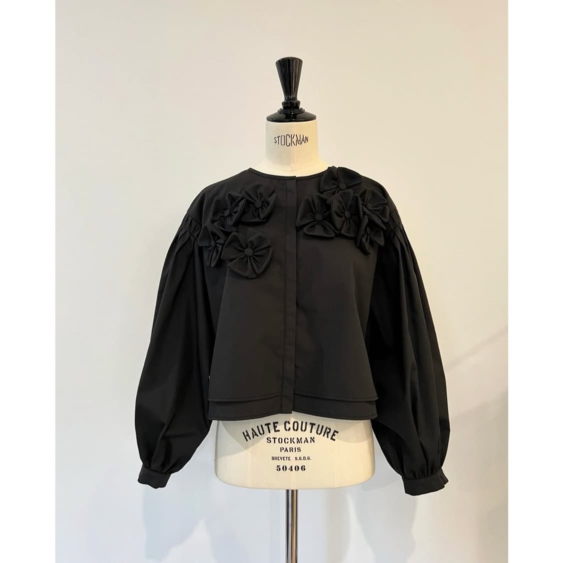 로지몬스터 꽃장식 블라우스 세트업  상품이미지2