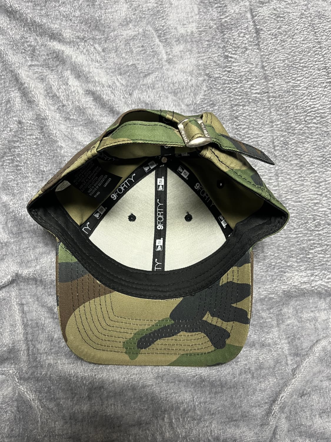 뉴에라 mlb 9forty 뉴욕 양키스 카모플라쥬 캡 모자 상품이미지4