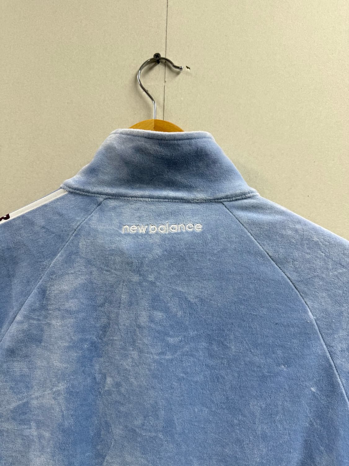 공용 M / 뉴발란스 벨로아 벨벳 져지 집업 트랙탑  상품이미지7