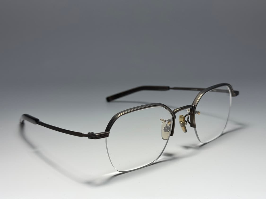 9999 포나인즈 일본 명품 티타늄 반무테 림리스 안경 0232 상품이미지4