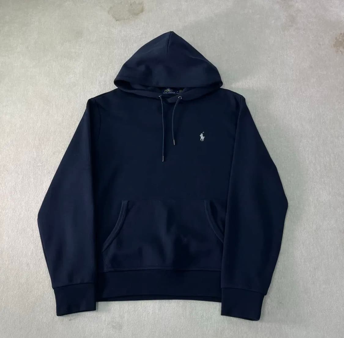 100 폴로랄프로렌 신형라벨 스몰포니 코튼 네비이 후드티 상품이미지1