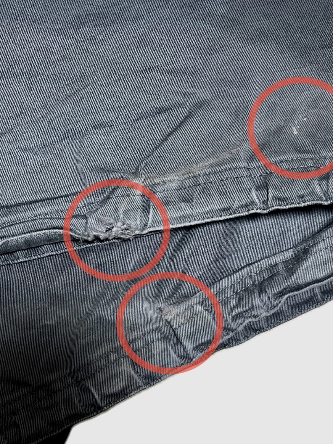 파프롬왓 레이어드 워크팬츠 / 챠콜 / 1 상품이미지2