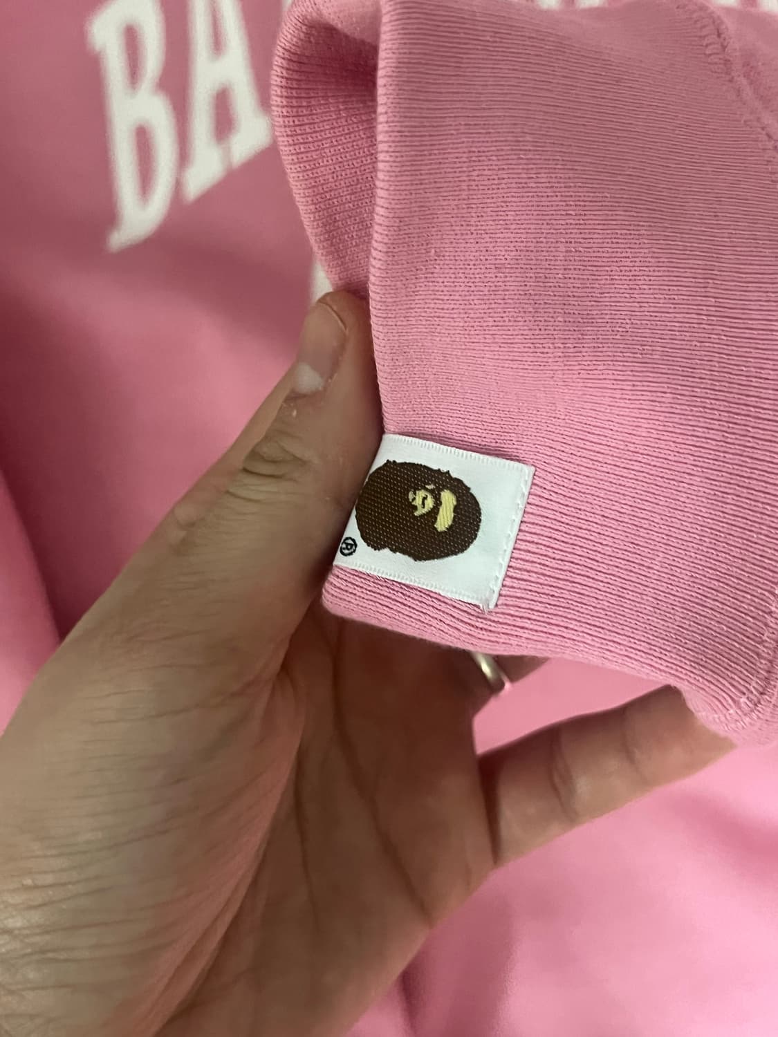 베이프 베이비마일로 후드티 상품이미지4