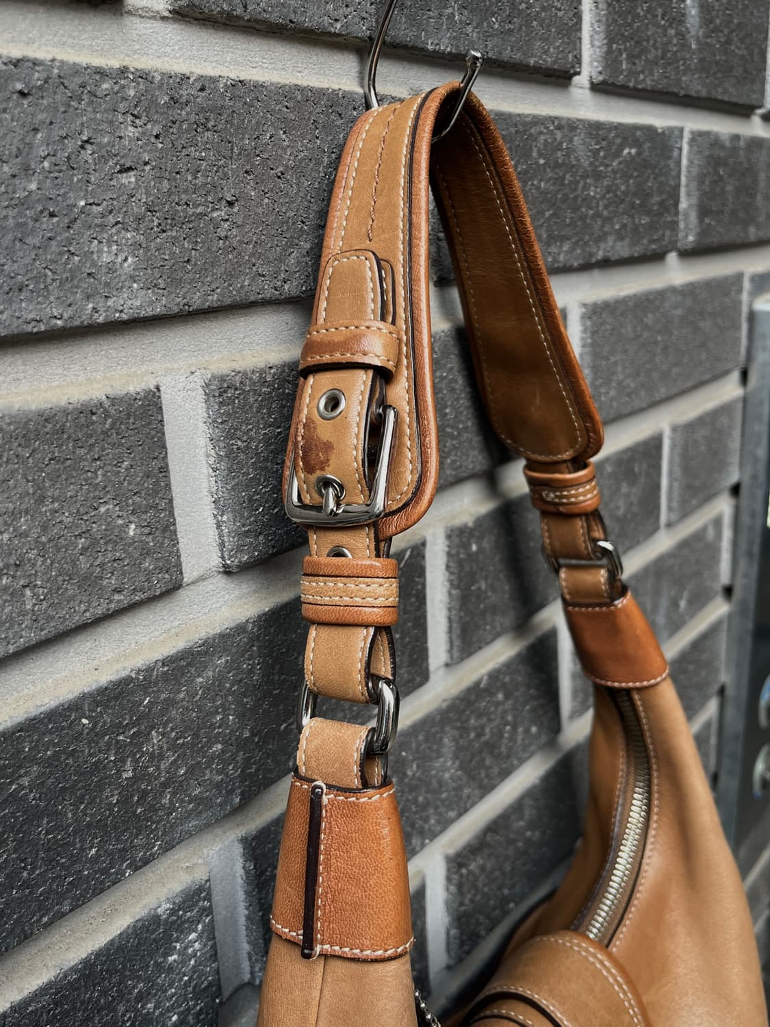 00s Coach 코치 소호 버클백 브라운 상품이미지9