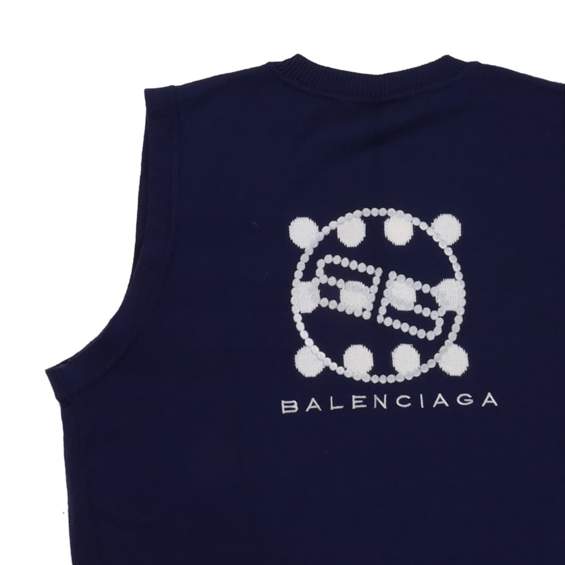  Balenciaga Logo Embroidered Wool Vest  상품이미지5