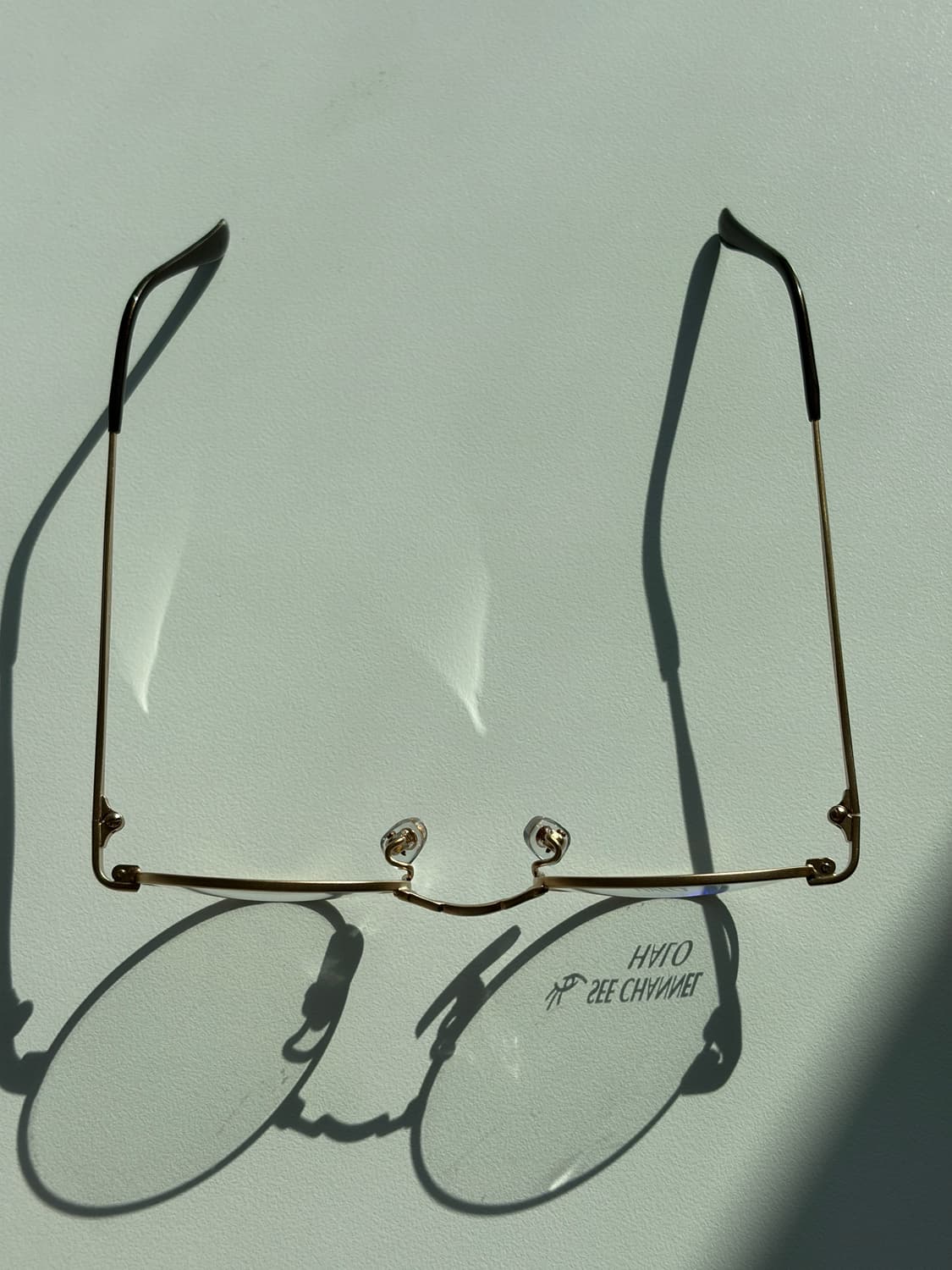 [데드스탁] 90s HALO 금테 안경테 및 선글라스 (서태지 감성) 상품이미지3