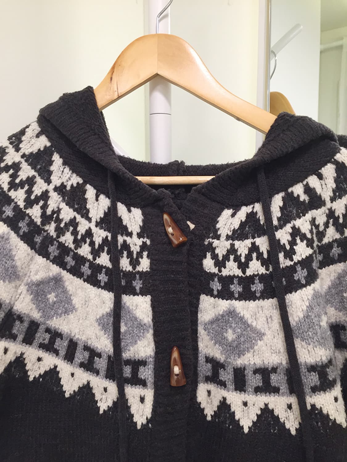 여성 빈티지 노르딕 니트 가디건 100 상품이미지3
