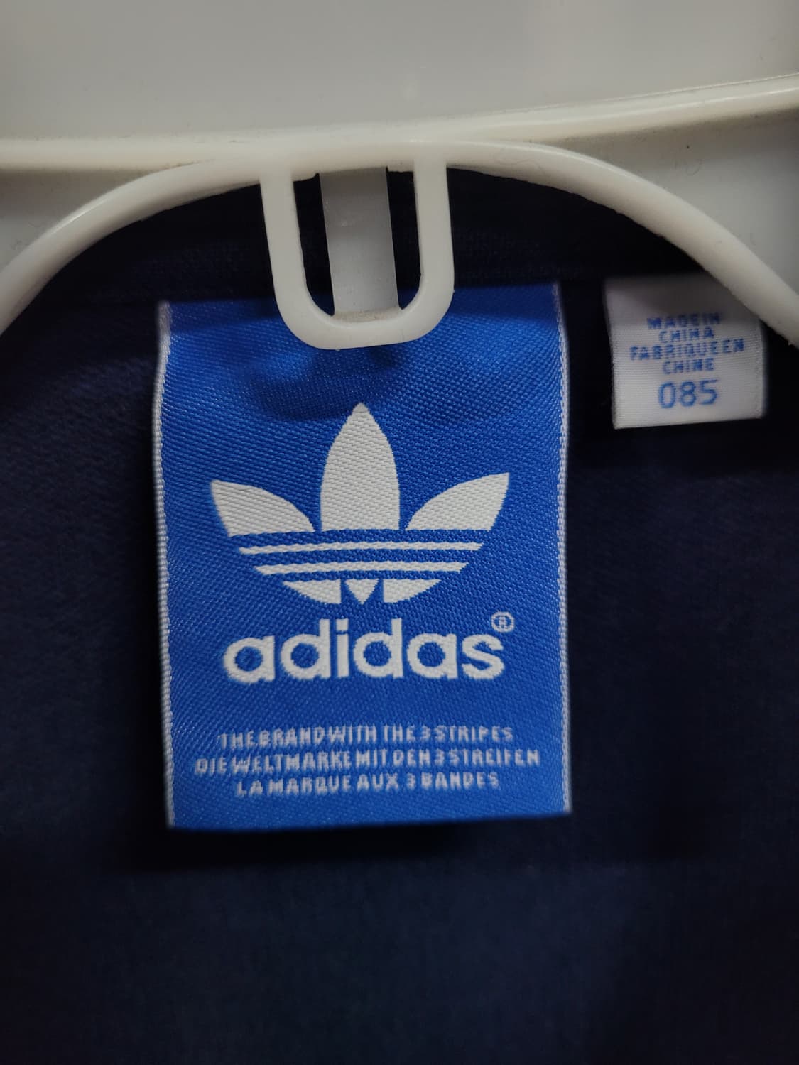 아디다스 곤흰 네이비 레터링 트랙탑 져지 상품이미지5