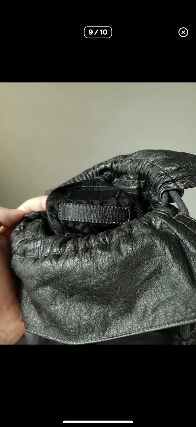 ISSEY MIYAKE leather sac 상품이미지6