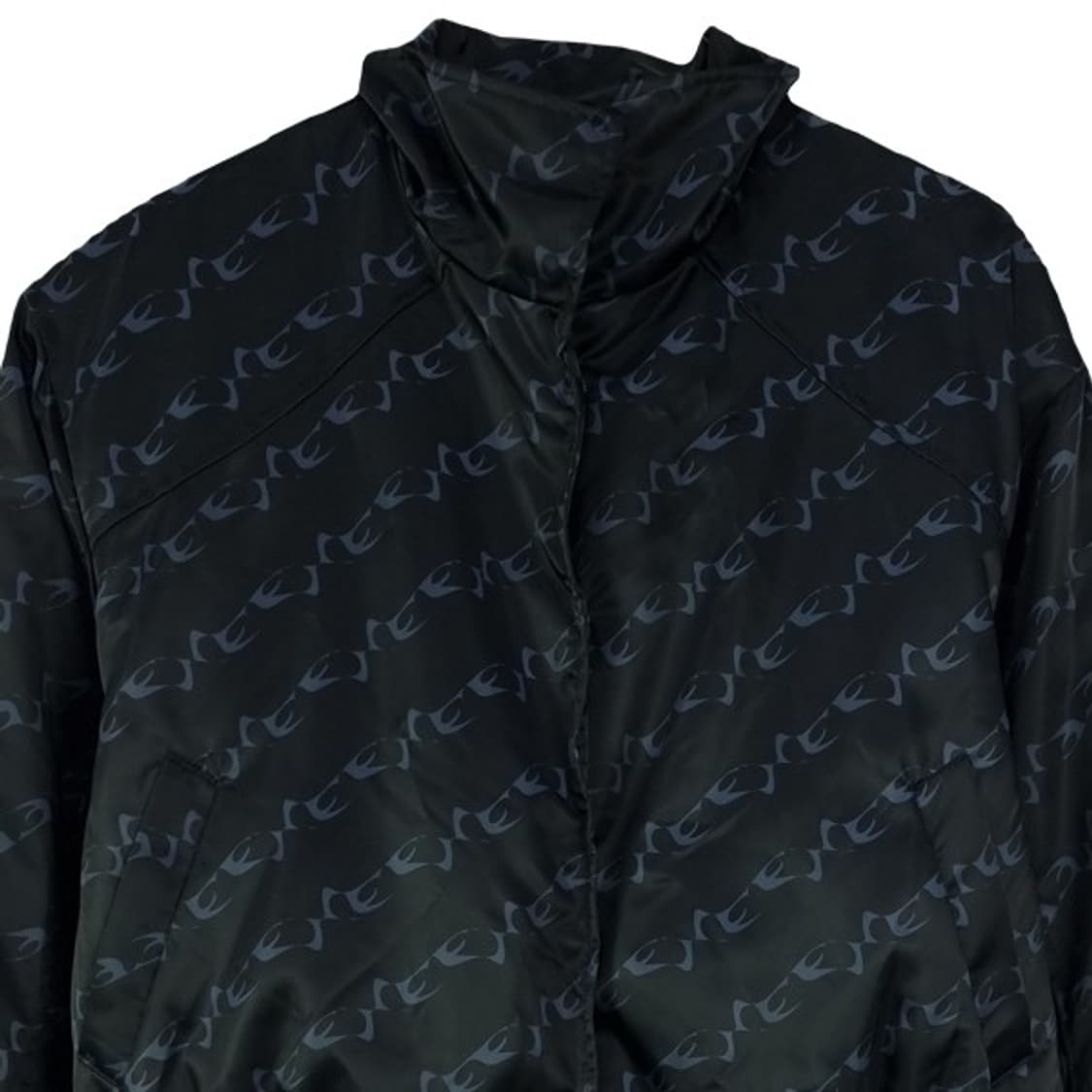 [LEEY YEEL] 멀티 로고 홀 프린팅 봄버 자켓 M19791 상품이미지4