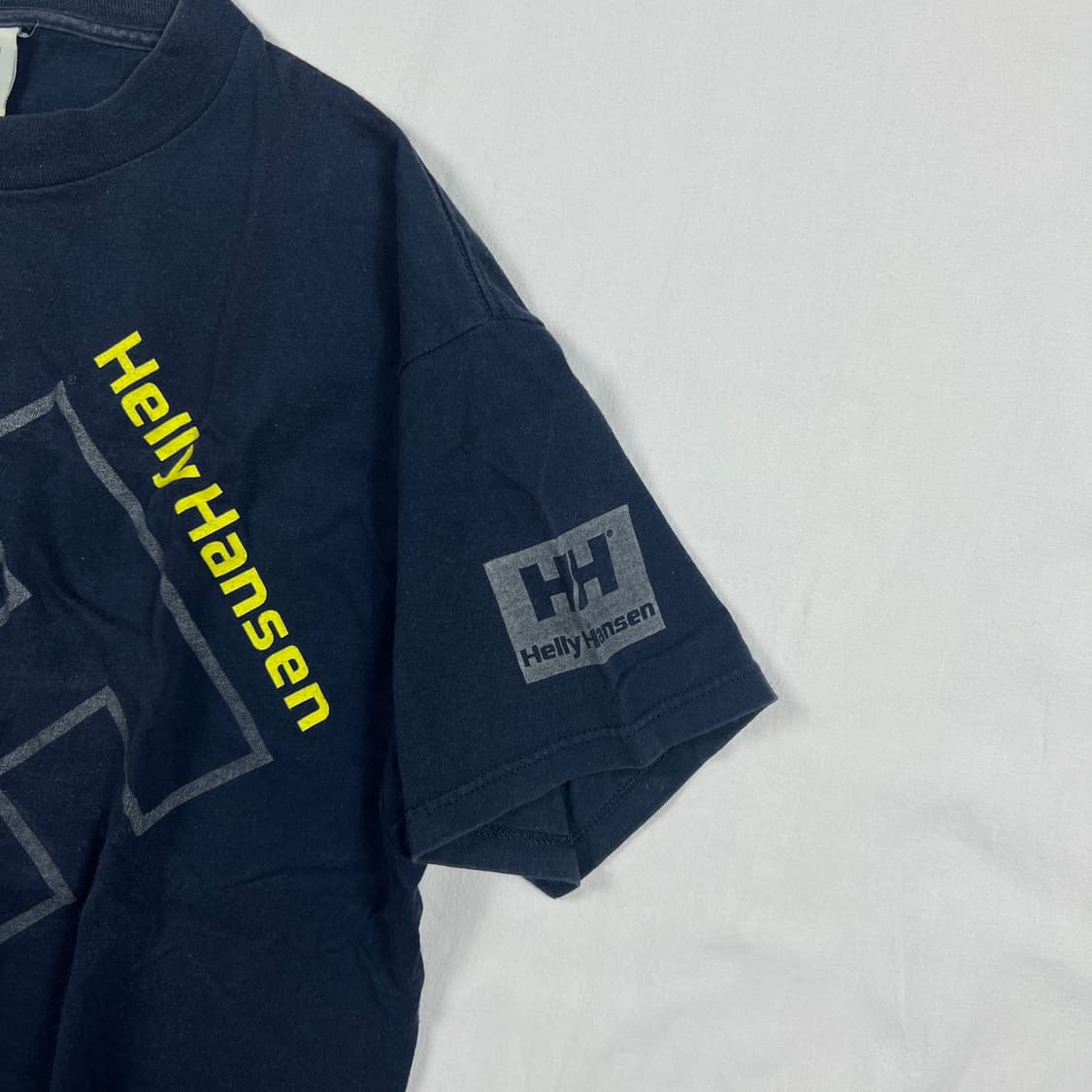 90‘s 헬리한센 helly hansen hh 로고 반팔티 상품이미지3