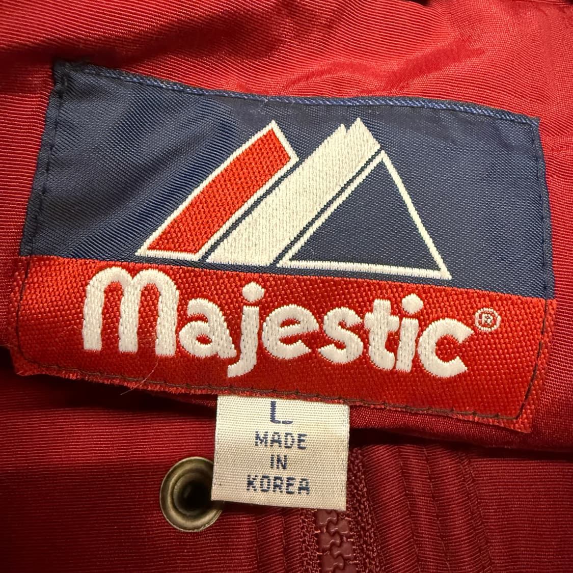 [정품/L] 마제스틱 버건디 야구 점퍼 Since 1990 b19 상품이미지5