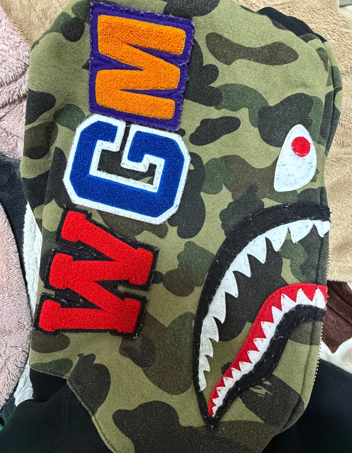 베이프 후드집업 상품이미지1