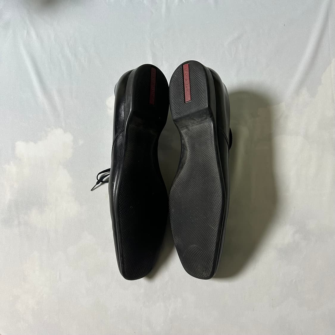 Prada semi square toe derby shoes 상품이미지5