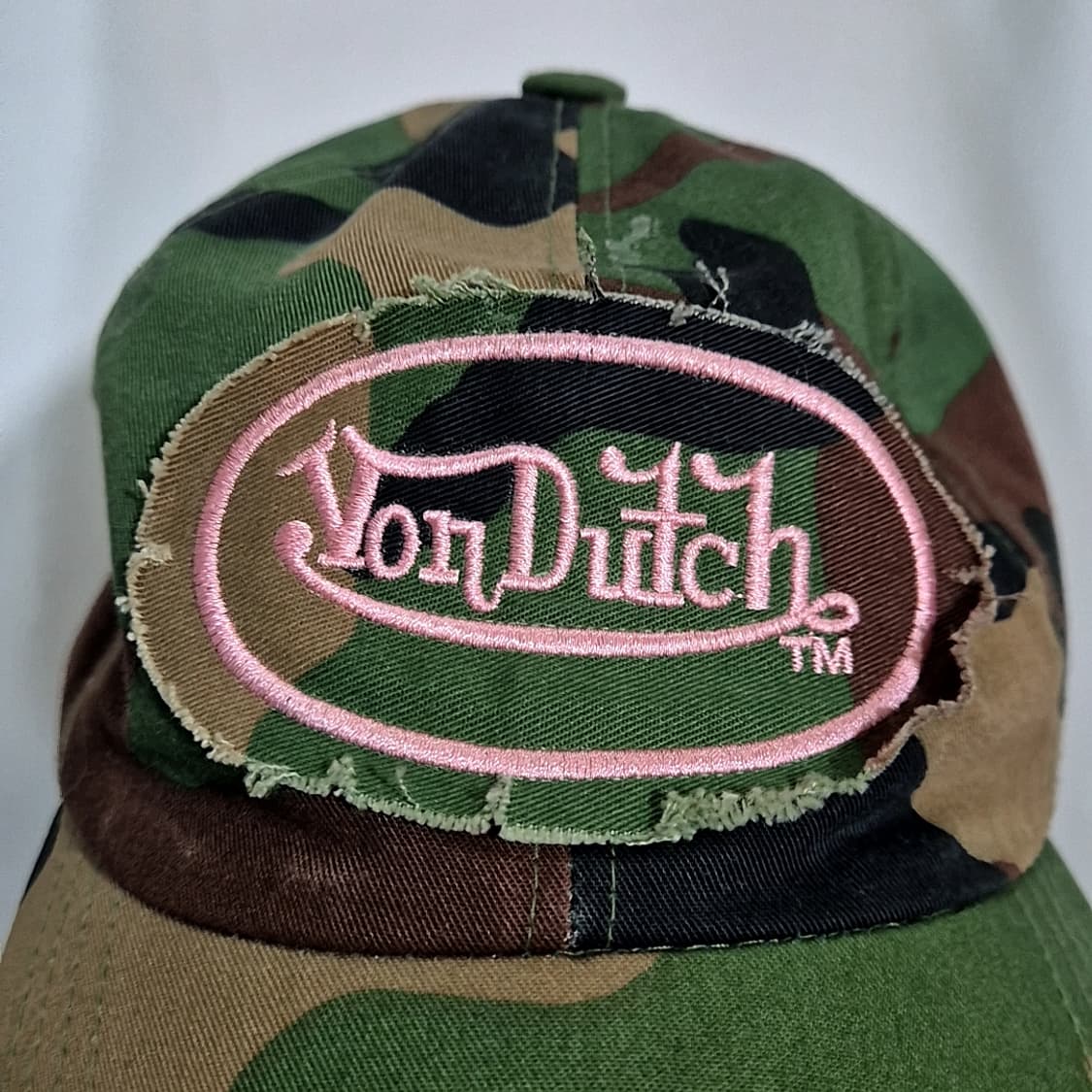 Von Dutch 본 더치 카모 볼캡 상품이미지2