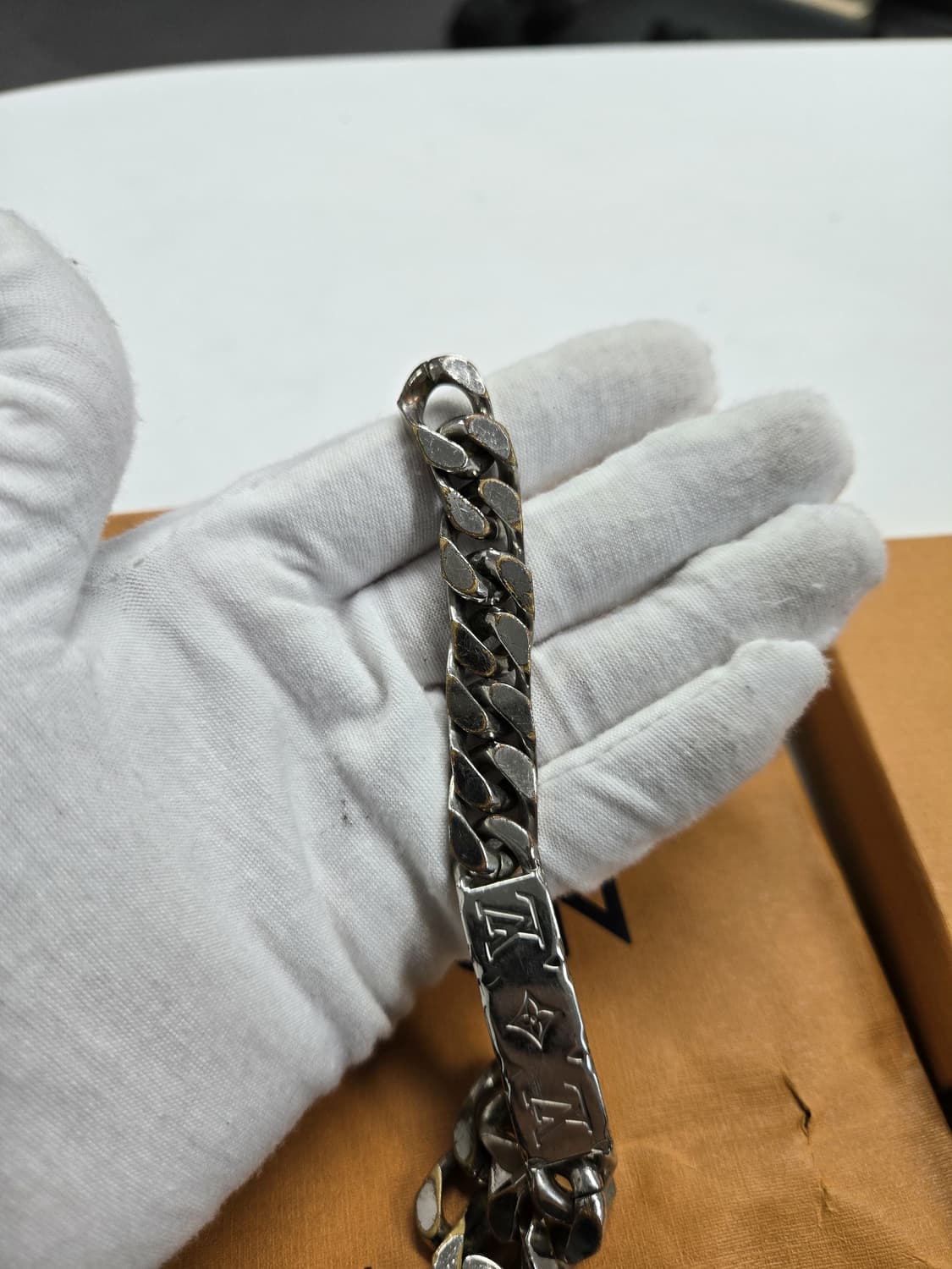 [정품]루이비통 체인 팔찌 상품이미지3