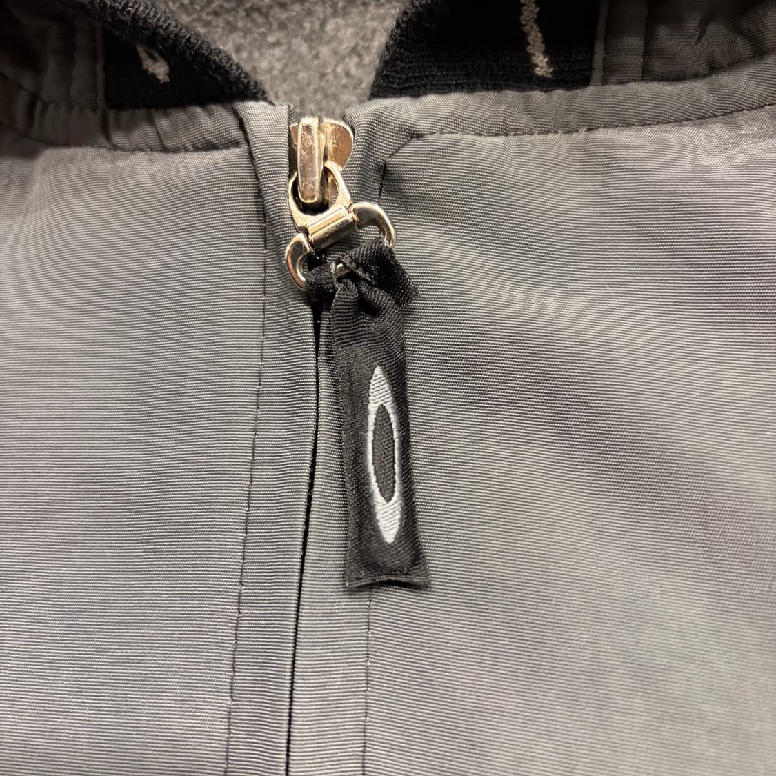 [XL] 90-00s 오클리 소프트웨어 레드탭 후드집업 그레이 B456 상품이미지6