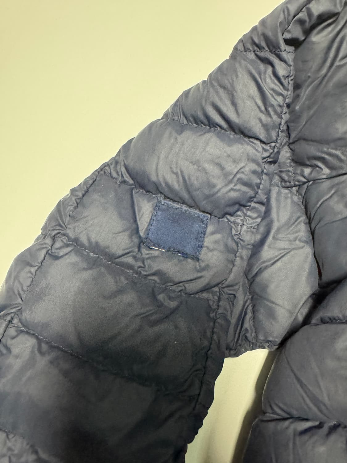 정품!! 몽벨 할로우 3 구스다운 경량 패딩 자켓 네이비 상품이미지5