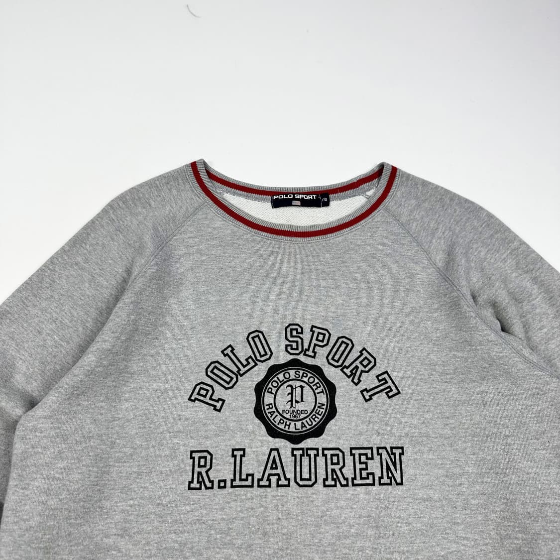 폴로 스포츠 재팬 크루넥 그레이 맨투맨 (M) 상품이미지1