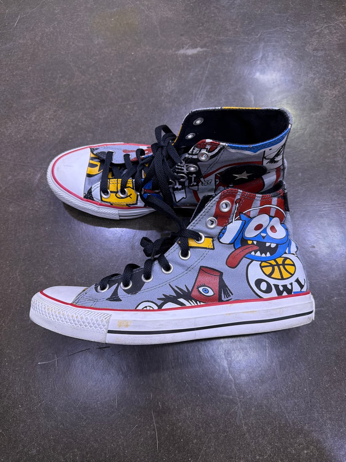 컨버스 x 고릴라즈 올스타 척테일러 하이탑 스니커즈 260 상품이미지5