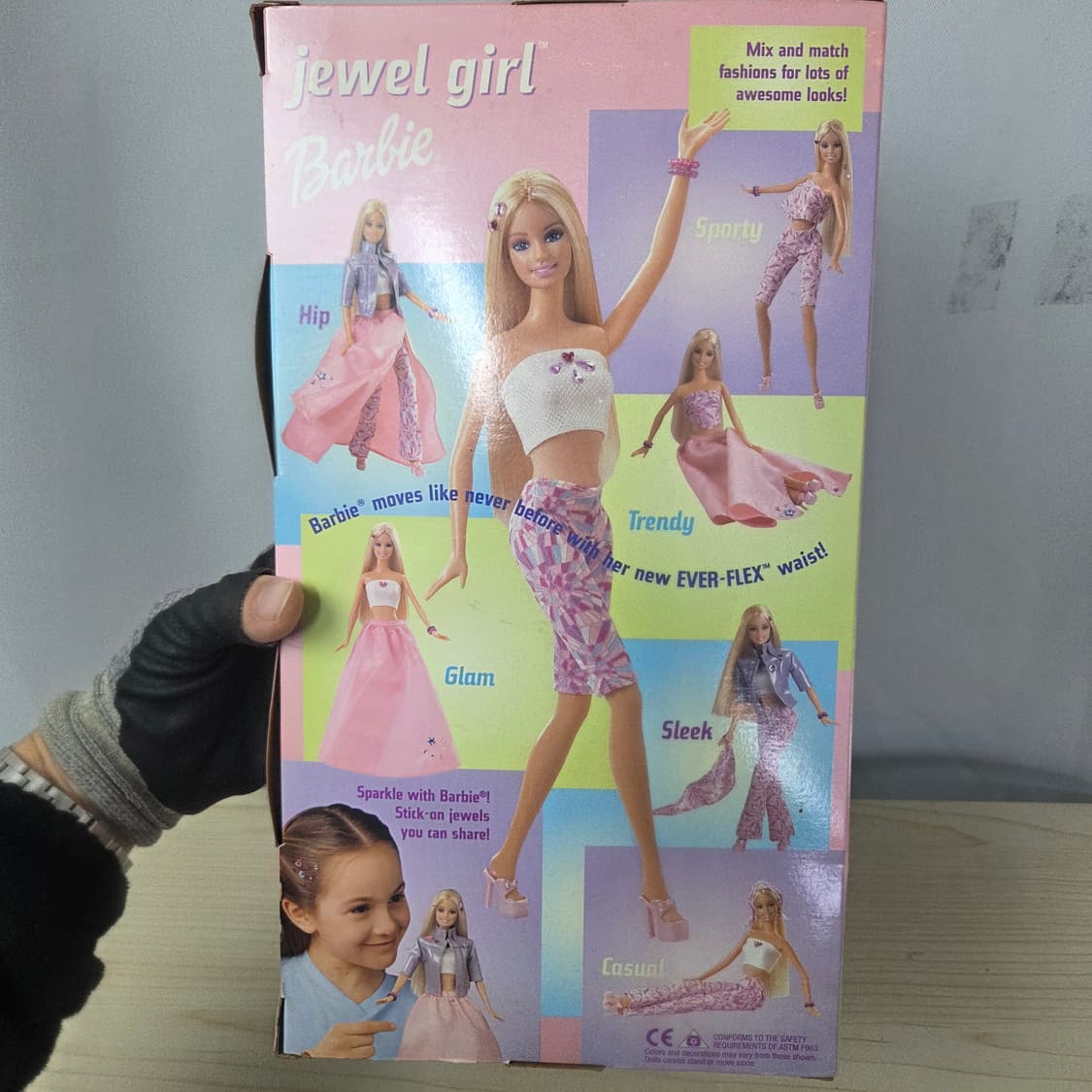 2000년 빈티지 마텔 쥬얼걸 바비 인형 풀박스

 상품이미지2