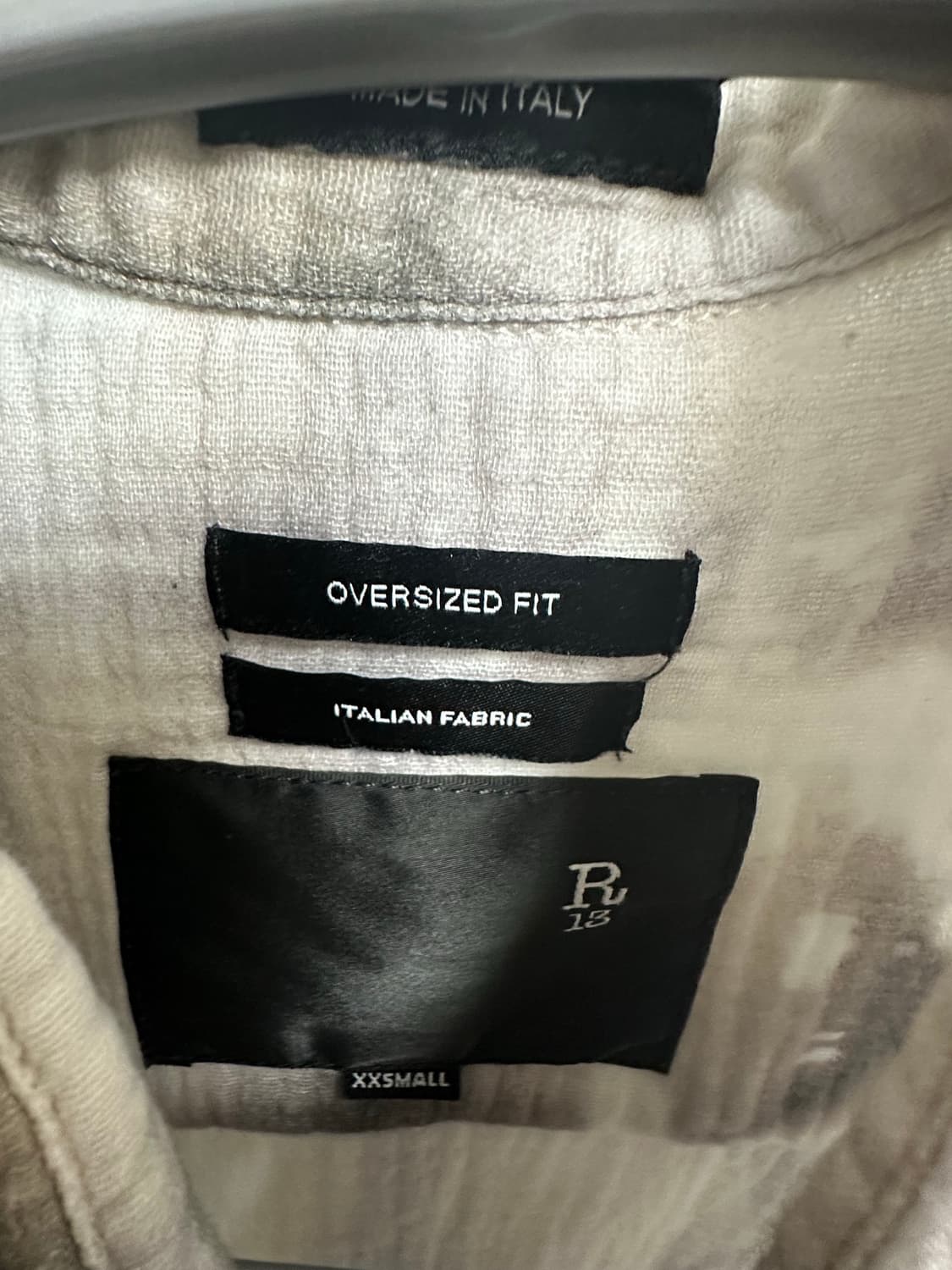 r13 연예인 체크셔츠 상품이미지2