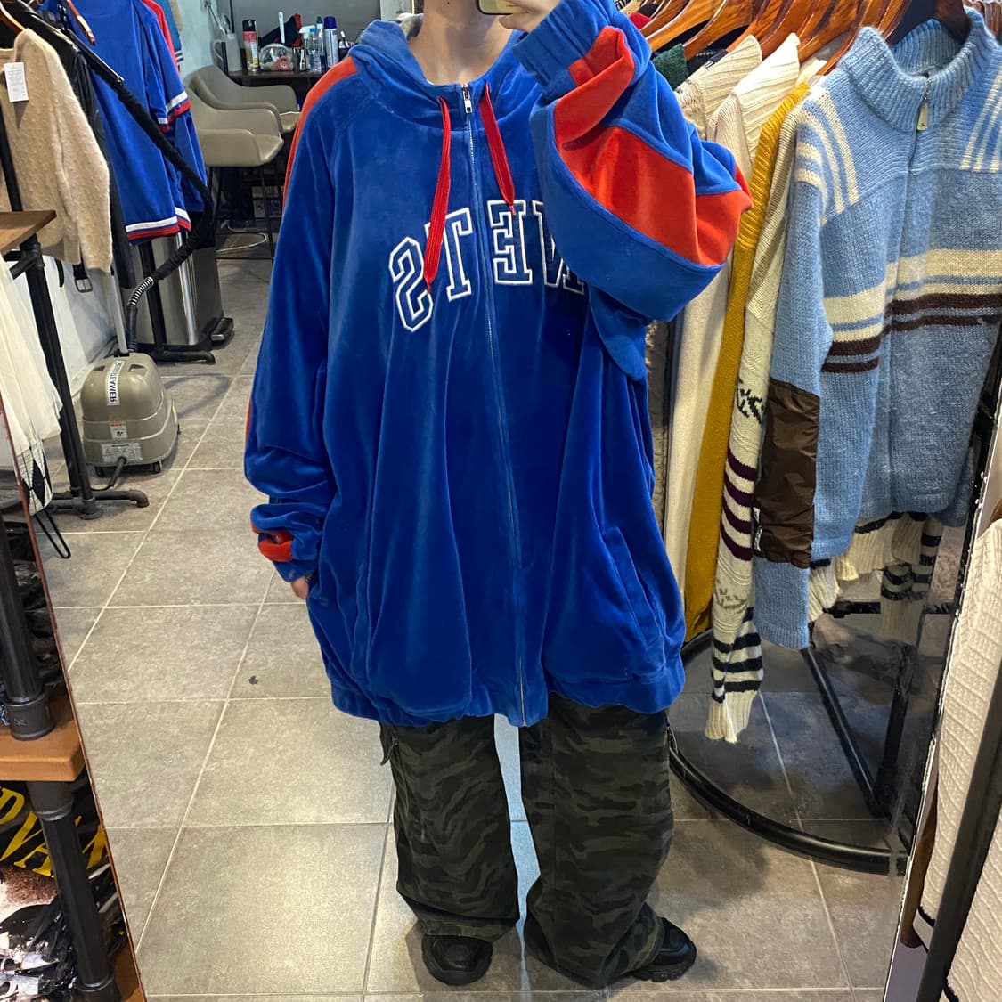 [NO.9] Hardwood classics  Reebok 벨벳 져지 상품이미지4