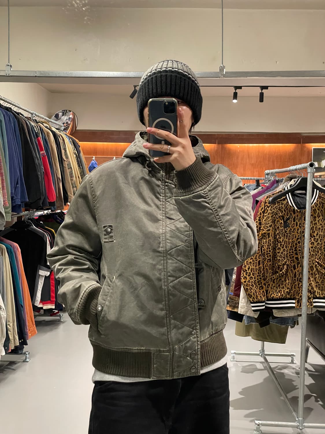 90's 탱커 스타일 자켓   상품이미지2