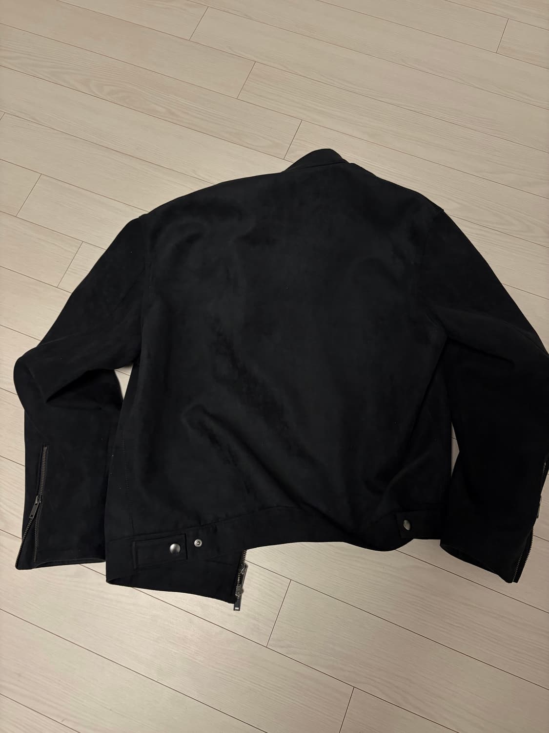 무탠다드 신세틱 스웨이드 레이서 자켓 상품이미지2