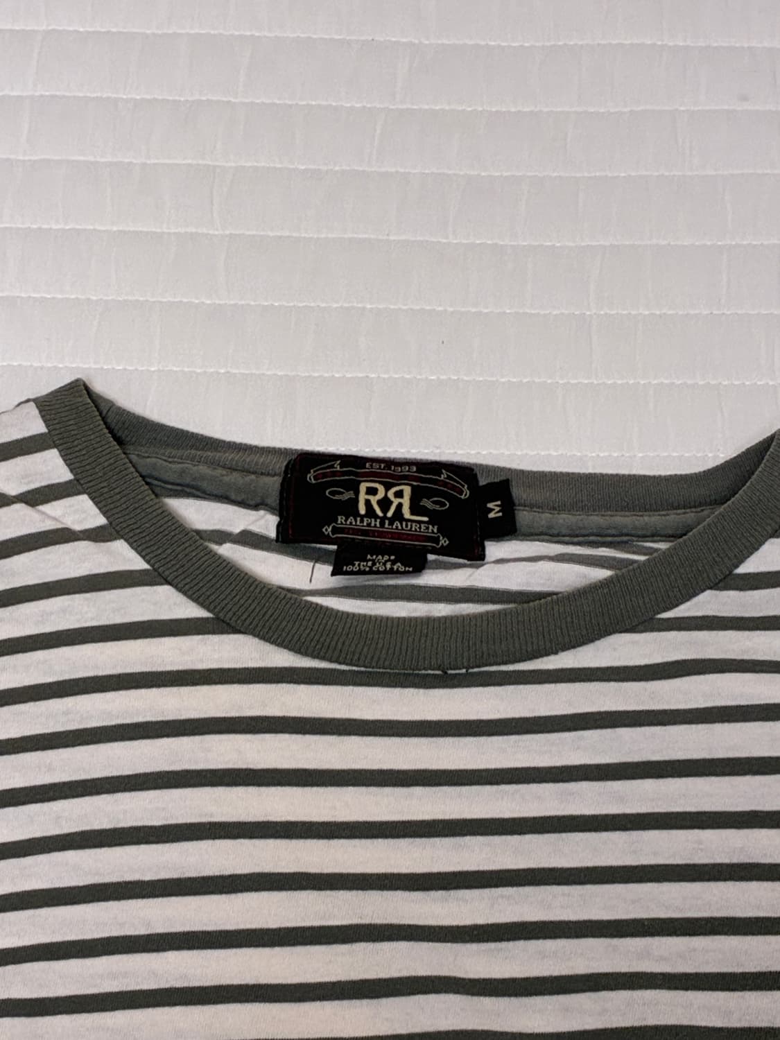 [M] rrl 더블알엘 스트라이프 반팔티 상품이미지2