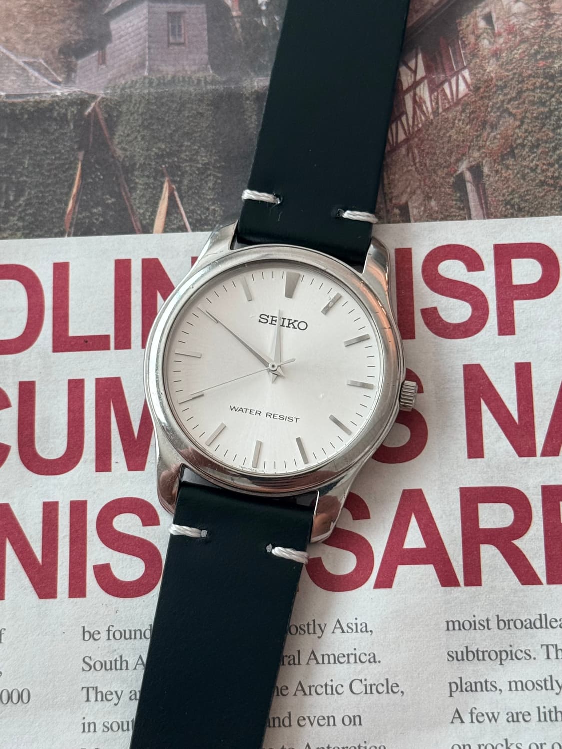 Seiko 세이코 라운드 Quartz 상품이미지1