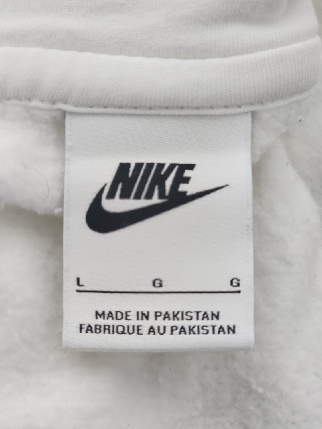 나이키 남성 흰색 후드티 L 상품이미지6