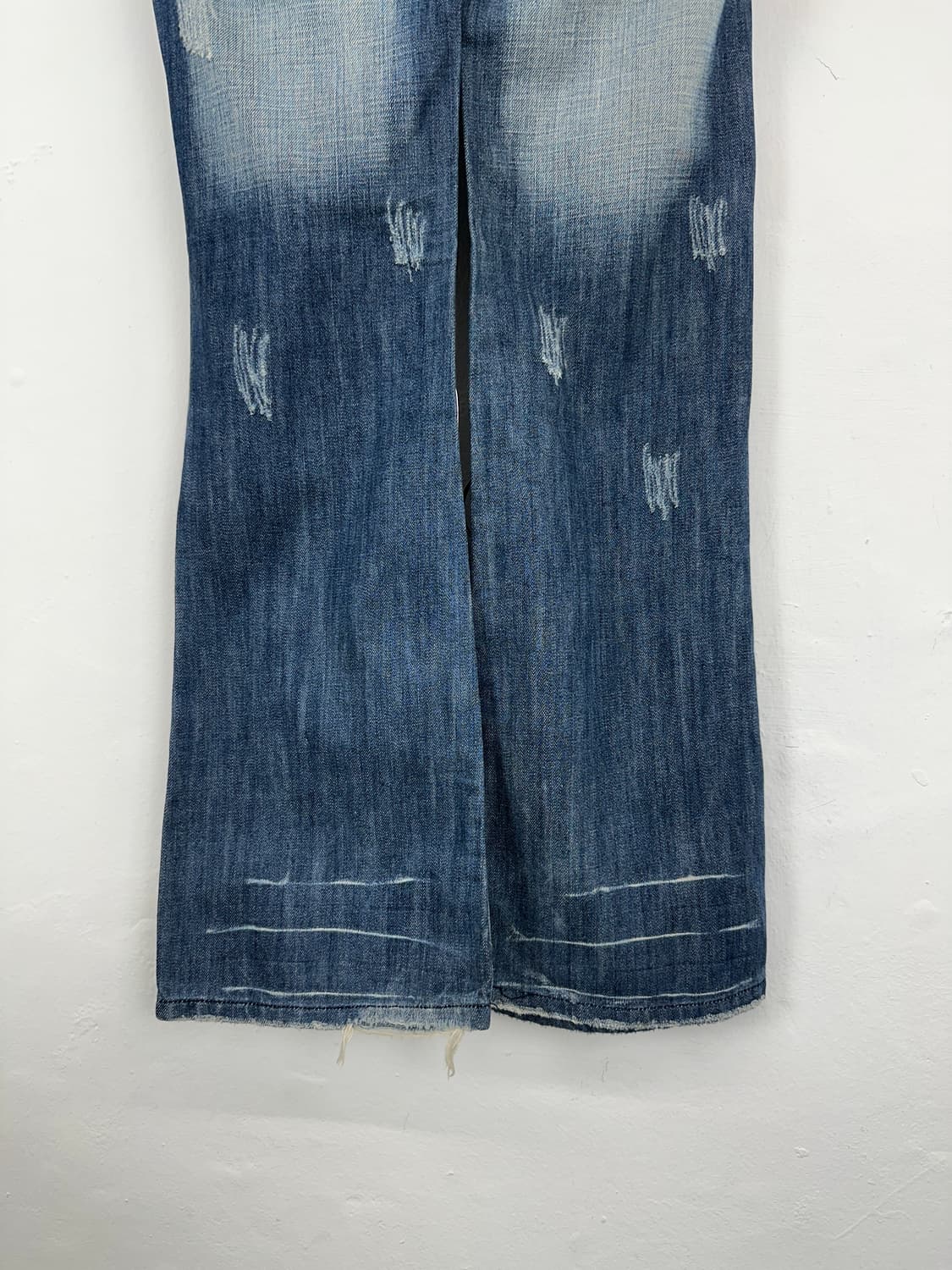 Red Pepper Skull Embroidered Bootcut Den 상품이미지7