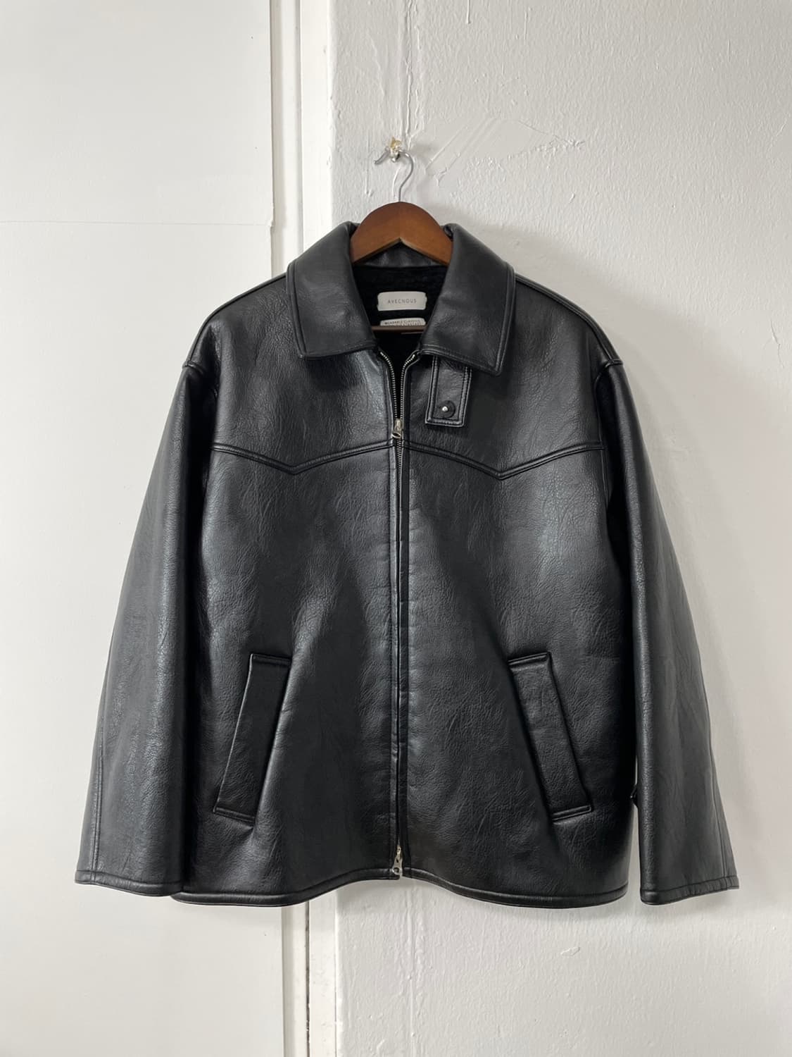 빈티지 웨스턴 가죽 자켓 상품이미지1