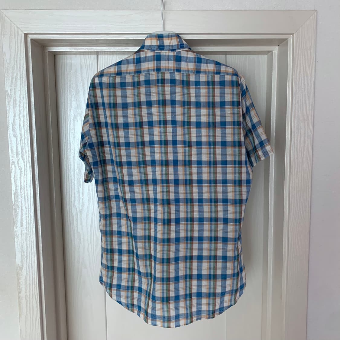 리바이스 70s 빈티지 웨스턴 포켓 반팔 체크 셔츠 상품이미지4