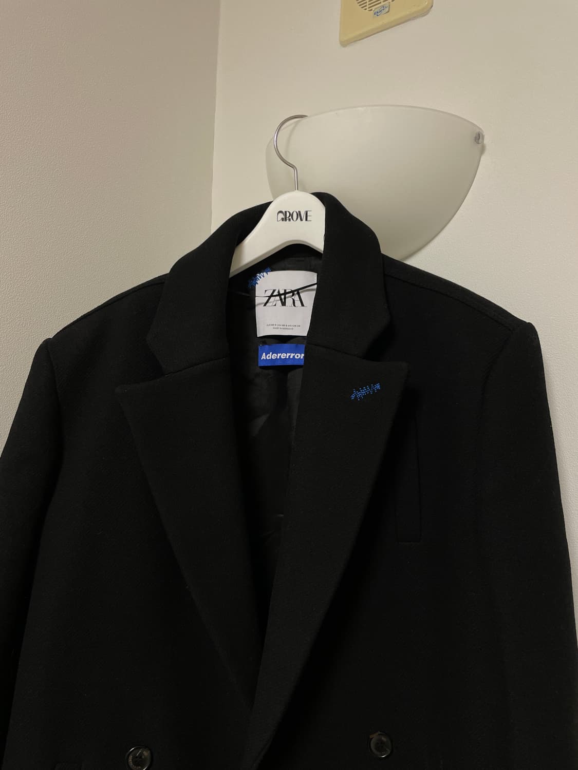 Ader error X Zara 울 코트 상품이미지2